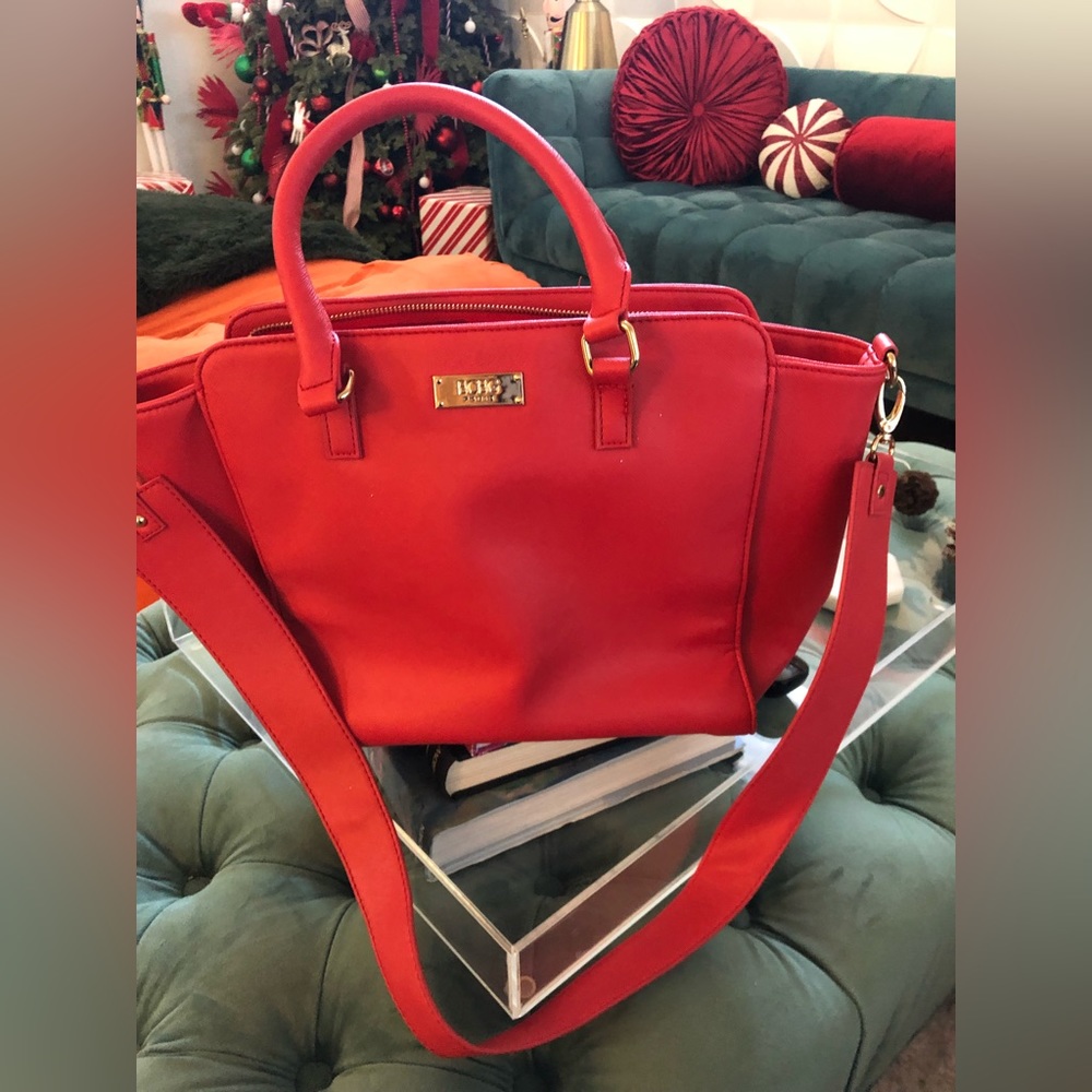 BCBG red bag. Lightly used in very good condition